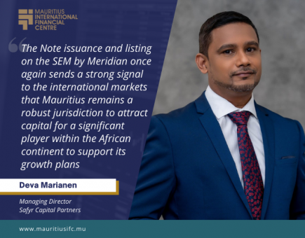 Debt Raises on the Stock Exchange of Mauritius