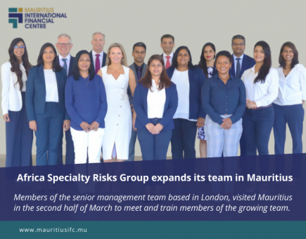 Africa Specialty Risks Group expands its team in Mauritius